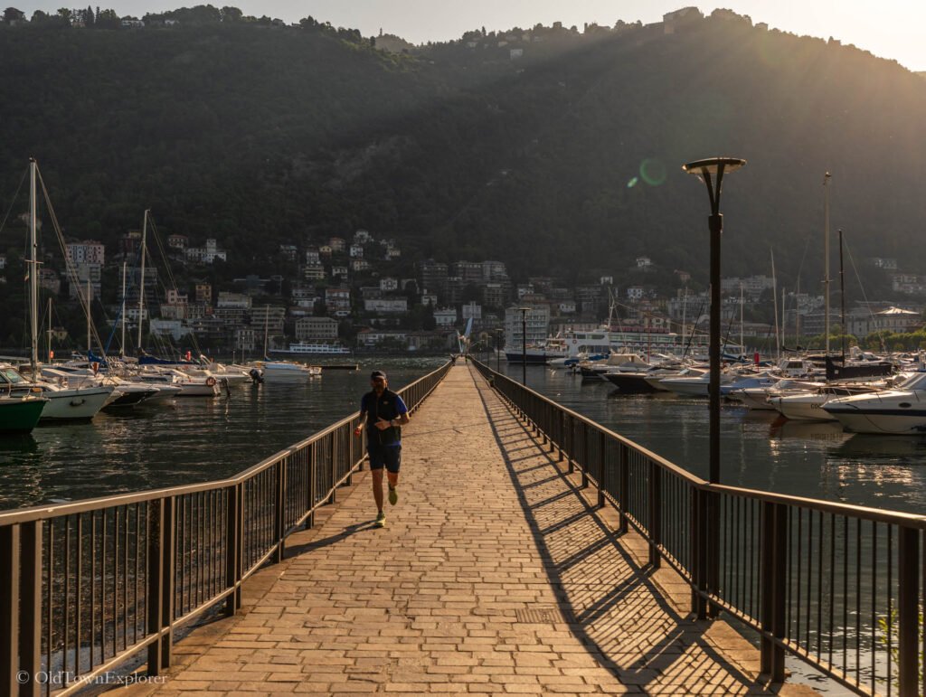 Lake Front Walks in Como, Italy