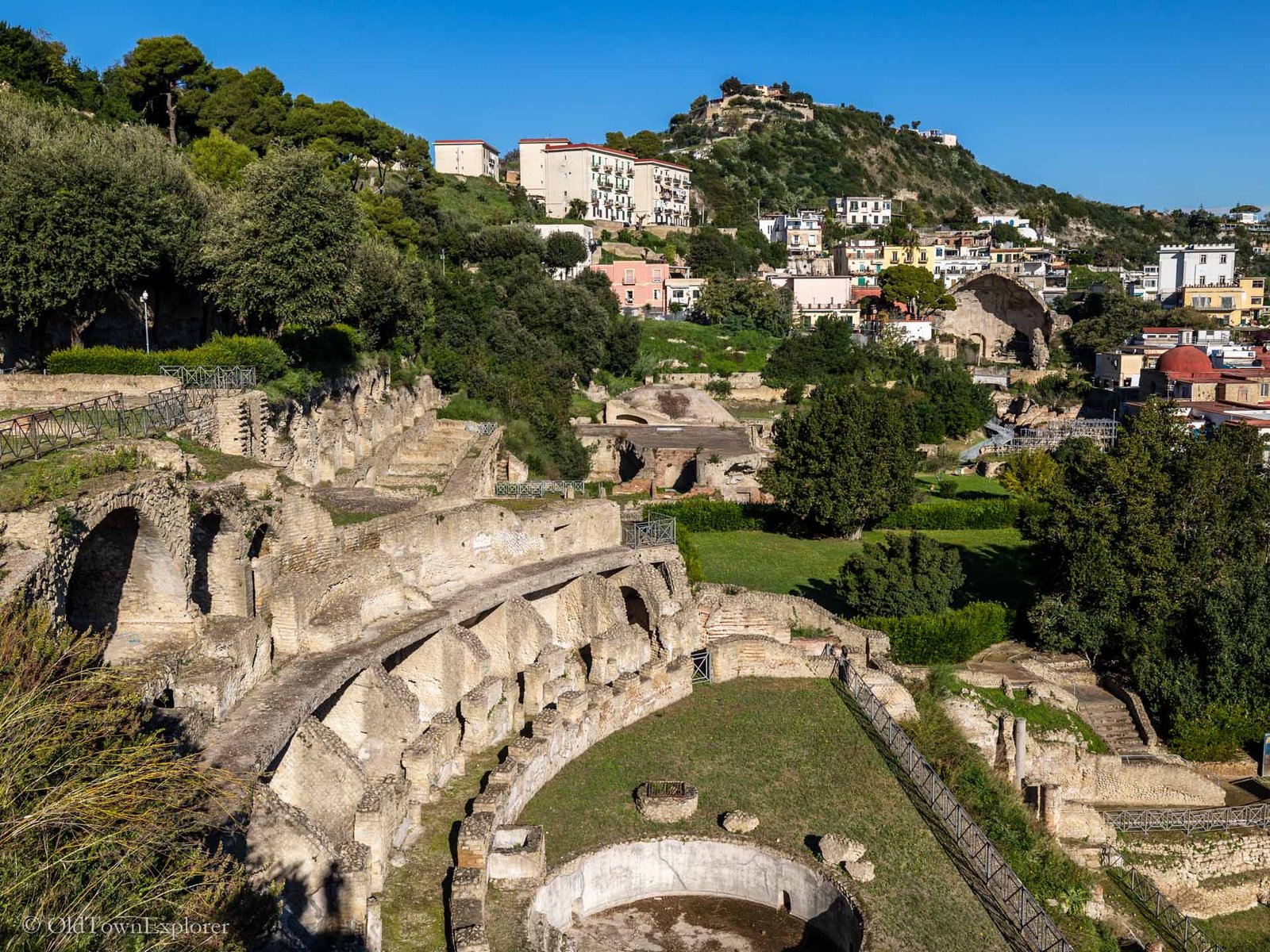 Parco Archeologico delle Terme di Baia in Bacoli, Italy